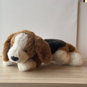 Vintage GUND Beagle Plush Puppy – 1990s Classic | Eddie Bauer (No Bandana) 14”